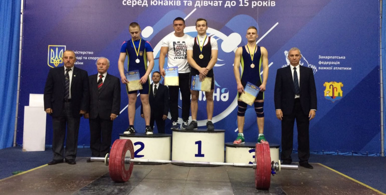 Здолбунівські важкоатлети – чемпіони України